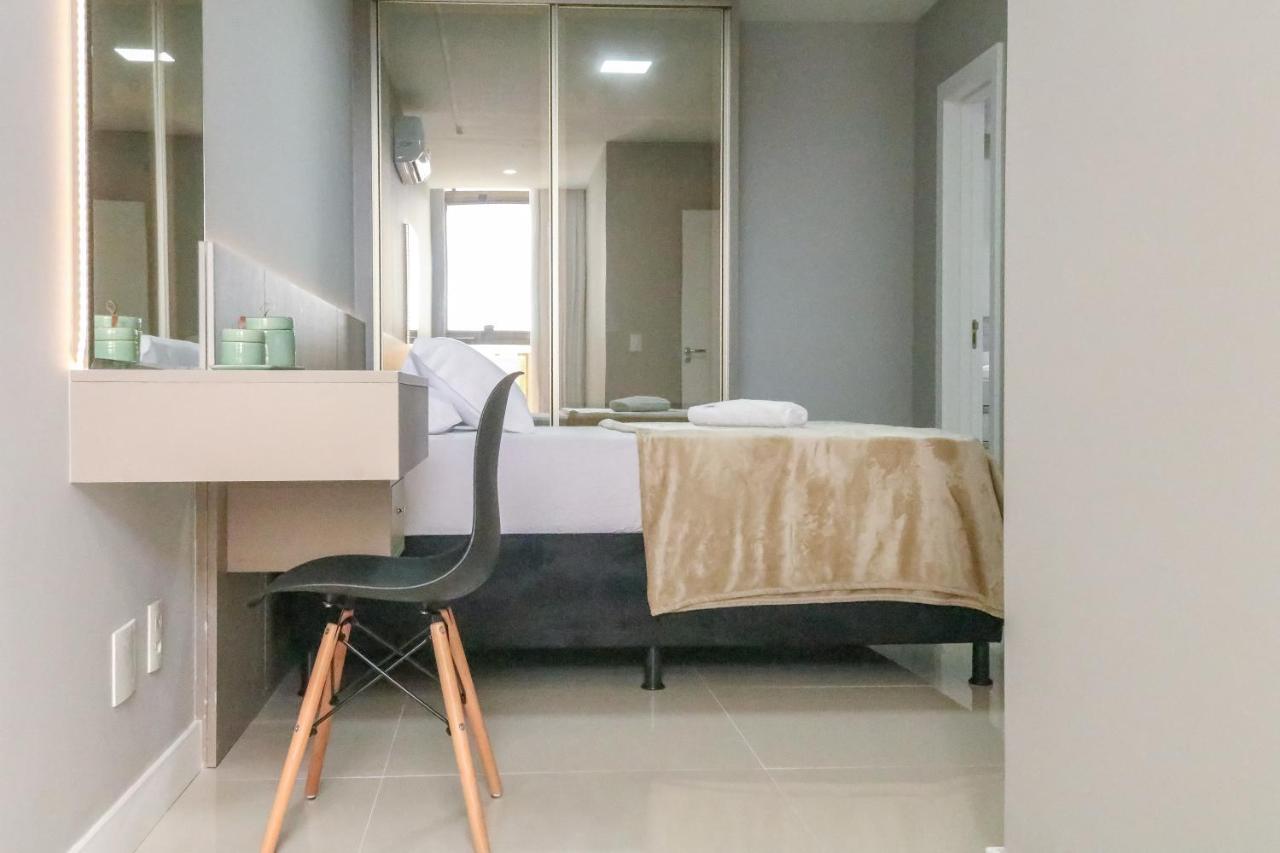 شقة فيلا فيلها  في Max134: Apartamento Novo E Lazer Completo 1 Quadra Do Mar المظهر الخارجي الصورة