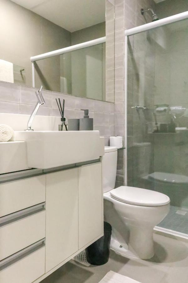 شقة فيلا فيلها  في Max134: Apartamento Novo E Lazer Completo 1 Quadra Do Mar المظهر الخارجي الصورة